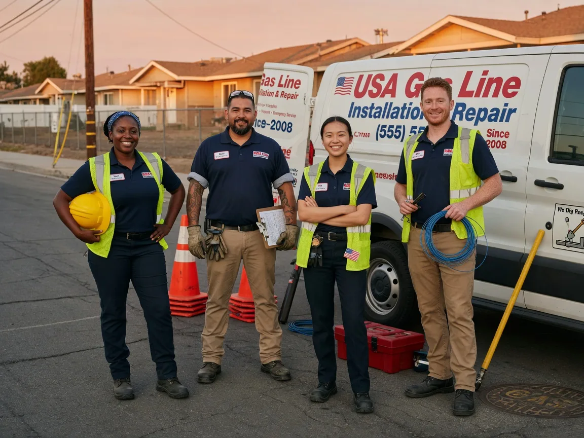 Gas Line Installation company in Burgettstown, PA
